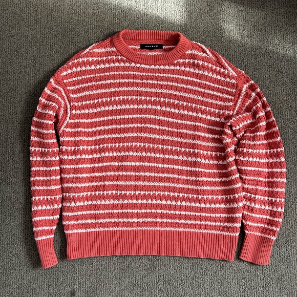 pacsun orange knit sweater - Picture 2 of 3